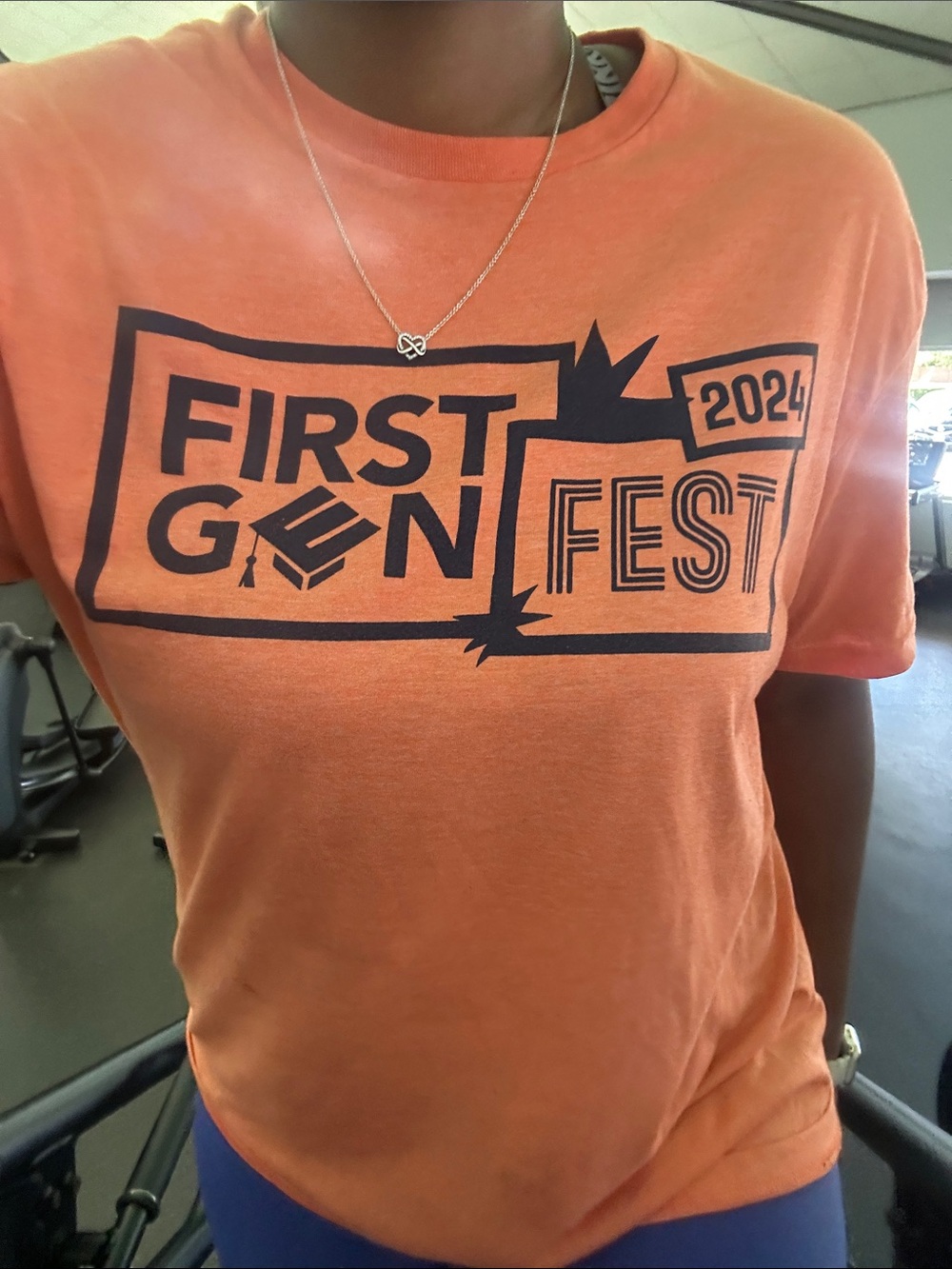 FIRST GEN FEST 2024 Orange Graphic Tee